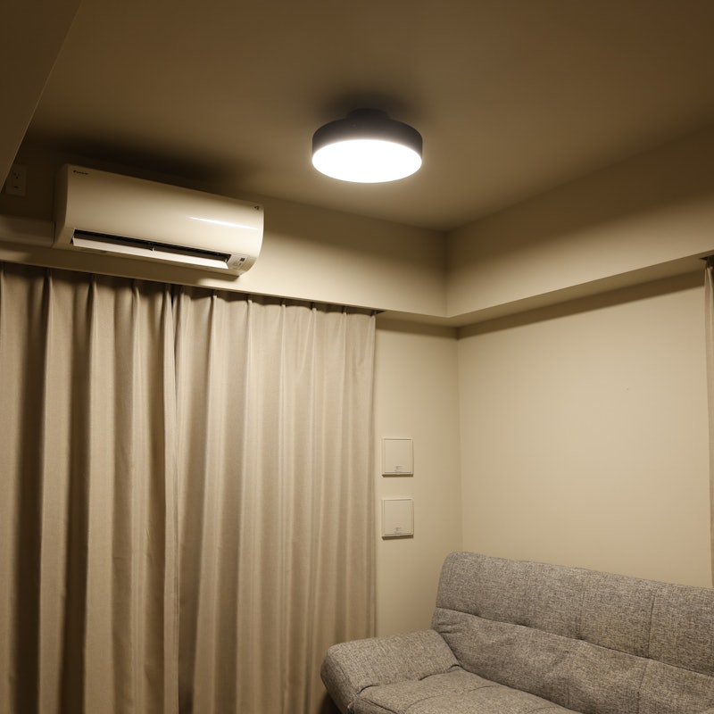 グロー LED シーリングランプ 8