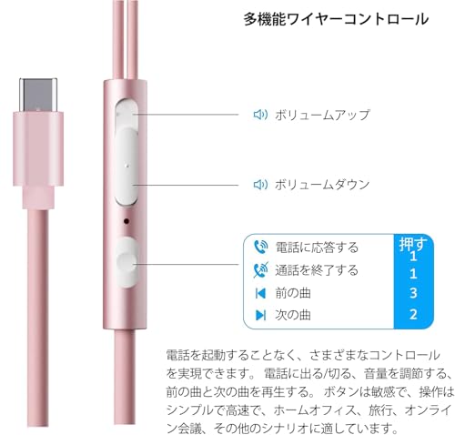 有線イヤホン 2