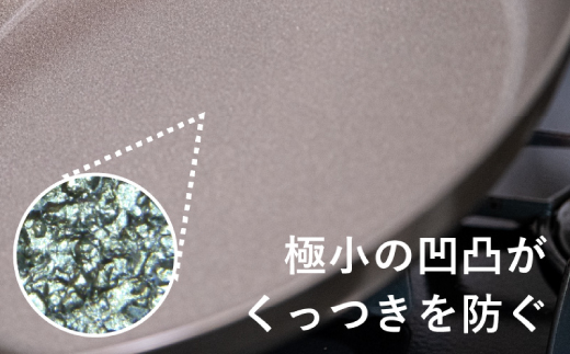 ナノエンボス フライパン23cm 4