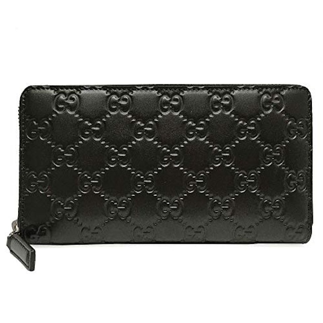 GUCCI シグネチャー ジップアラウンド ウォレット 1枚目