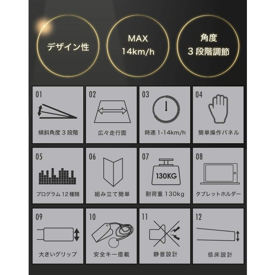 ルームランナー 14km/h 2