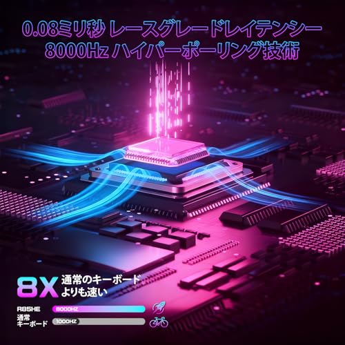 ラピッドトリガーキーボード 8
