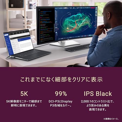 曲面Thunderbolt ハブ モニター 4