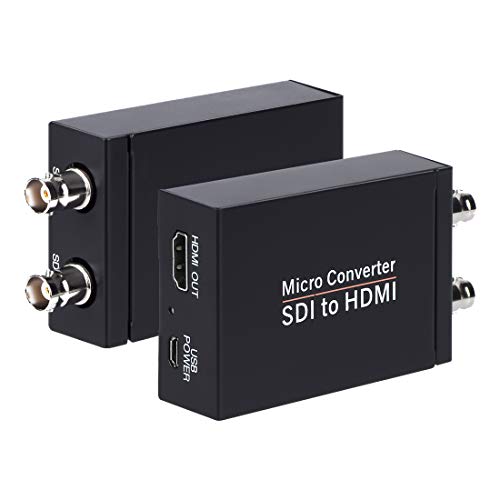 【中古】「非常に良い」Eleview 3G SDI to HDMI コンバーター 3G-SDI/HD-SDI/SD-SDI to HDMI変換器 sdi hdmi 変換 sdi-hd 変換 1080P ESD保護機能搭載 (SDI to HDMI) Amazon | SDI to HDMI コンバーター 3G-SDI/HD-SDI/SD-SDI to HDMI変換