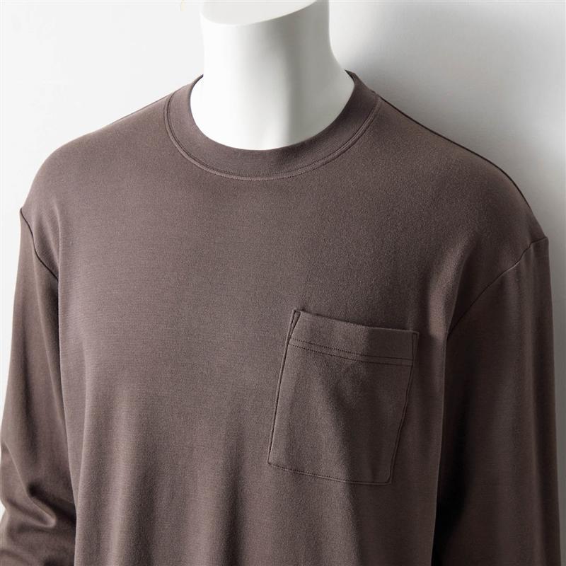 Hotcott きこまぬコットン クルーネック Tシャツ 1
