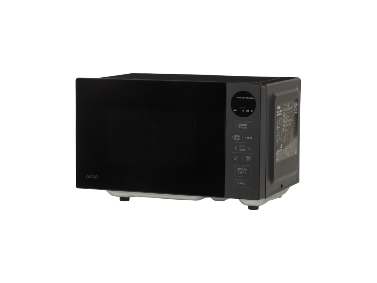 A*1様 電子レンジAQUA AQM-KF20P K ブラック 12kg アクア 電子レンジ AQM-KF20Pを検証レビュー!単機能電子レンジ