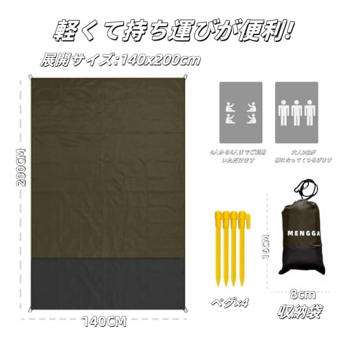  レジャーシート 2