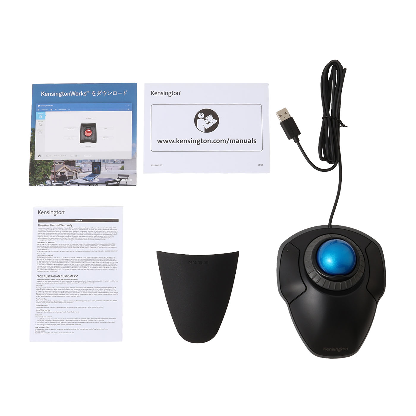 Orbit Trackball with Scroll Ring 7