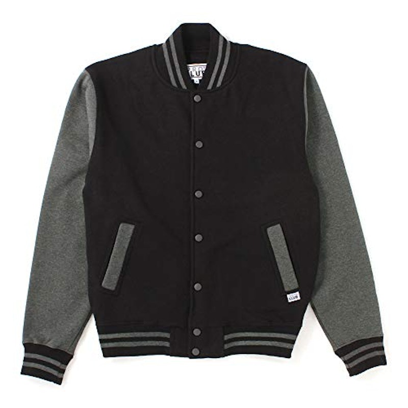 Varsity Fleece Baseball Jacket 1