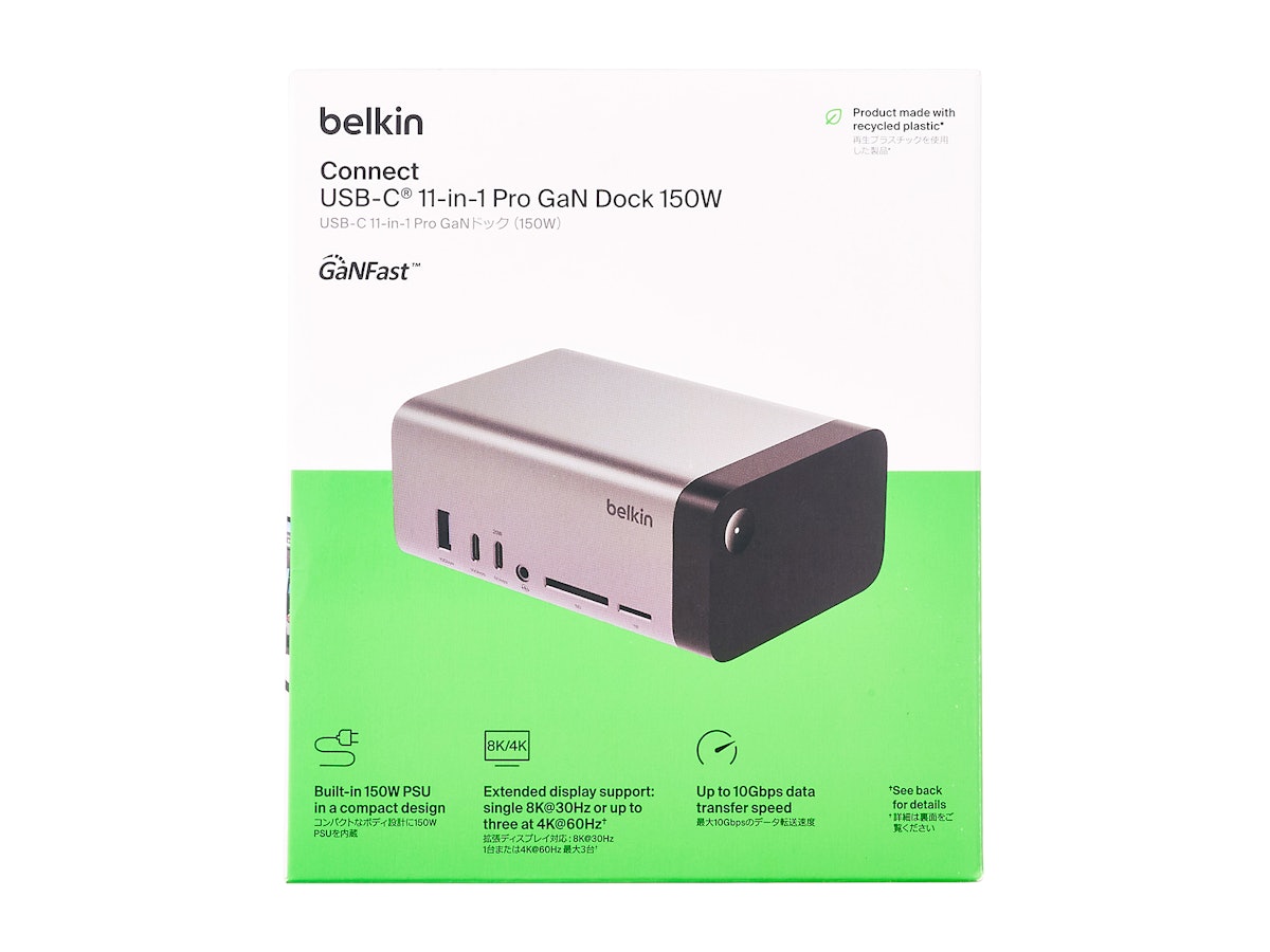 Belkin USB-C 11-in-1 Pro GaNドック(150W) INC020qcSGYを徹底 Belkin USB-C 11-in-1 Pro GaNドック(150W) INC020qcSGYを徹底