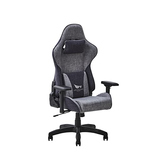 ゲーミングチェア グレー ゲーミングチェア [W670xD700xH1035～1110mm] グレー SNC-L20GY