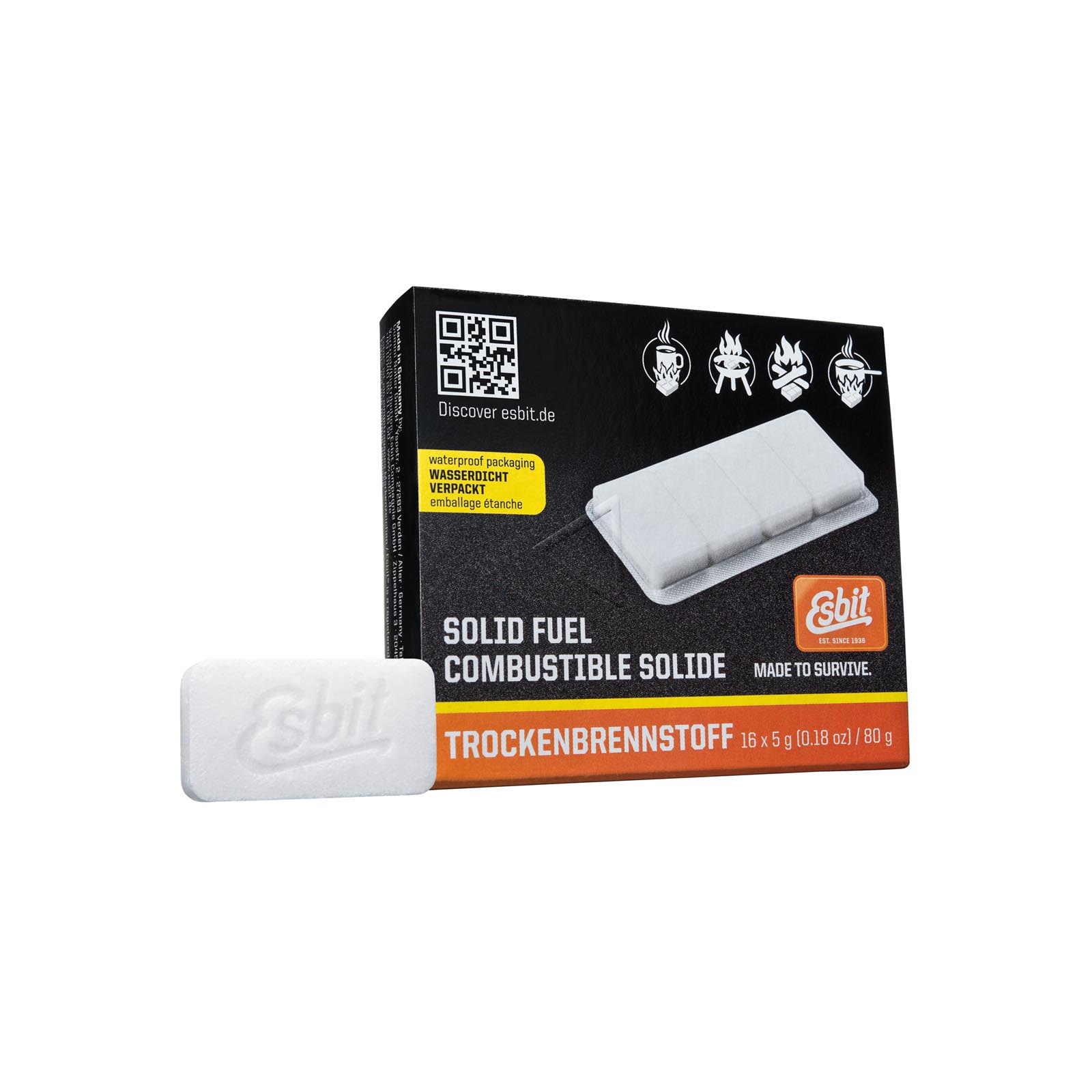 Solid fuel tablets 1