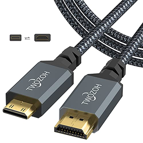 Twozoh Mini HDMI to HDMI ケーブル 1