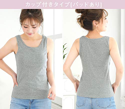 カップ付タンクトップ 4