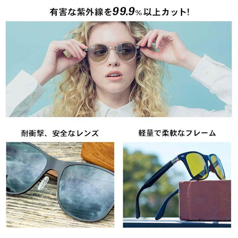 高性能偏光サングラス IDRIVE Premium 6