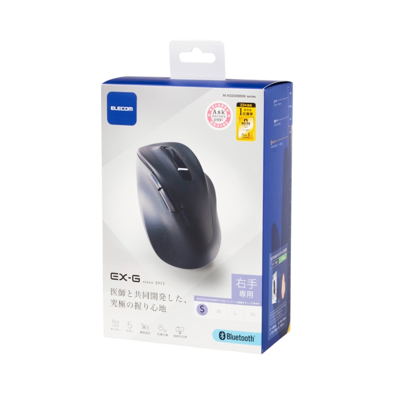 静音 Bluetooth5.0マウス "EX-G"5ボタン 4