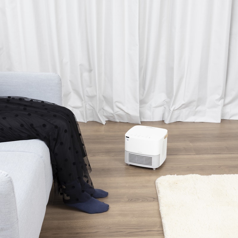 人感センサー付き セラミックファンヒーター ポカ CUBE 2