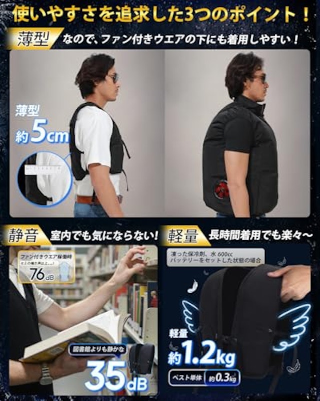 水冷ベスト 3