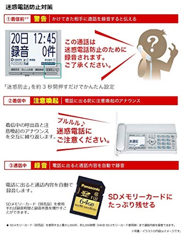 デジタルコードレスFAX 子機1台付き 4