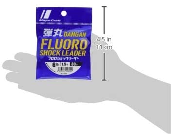 弾丸 フロロショックリーダー 3