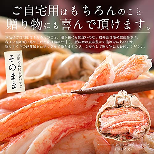 越前産 ズワイガニ 甲羅盛り 5