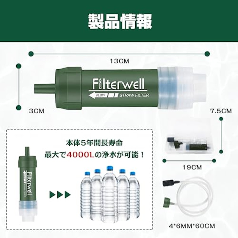携帯浄水器 9