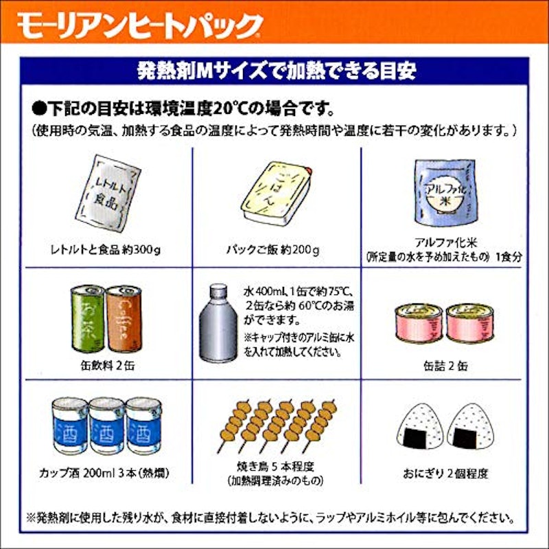 モーリアンヒートパック ハイパワー 発熱剤 3