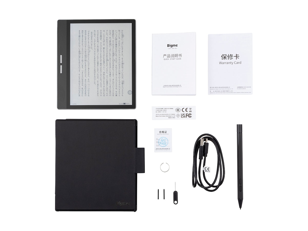 Bigme タブレット電子書籍リーダー JP-B751Cを検証レビュー Bigme タブレット電子書籍リーダー JP-B751Cを検証レビュー