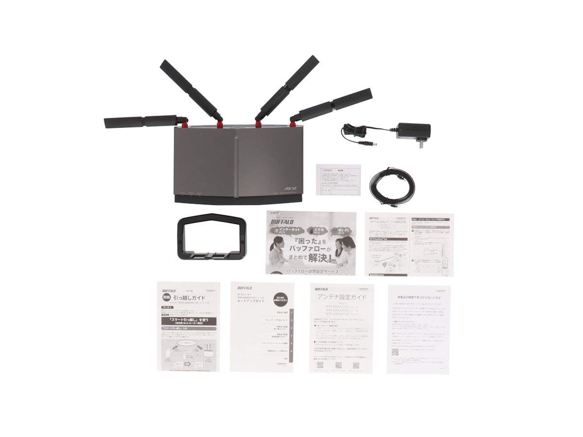 バッファロー/wxr-6000ax12p / 美品 Wi-Fi ルーター バッファロー 無線ルーター WXR-6000AX12Pをレビュー!クチコミ