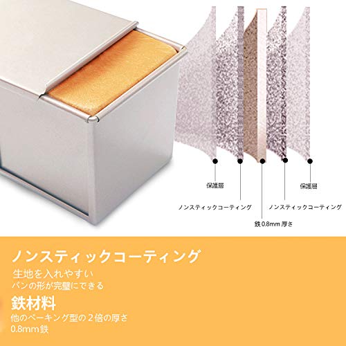 フタ付きパン型 2
