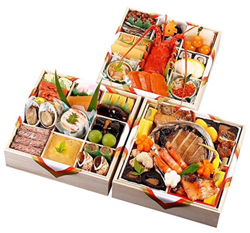 濱登久 おせち 三段重 全44品 2