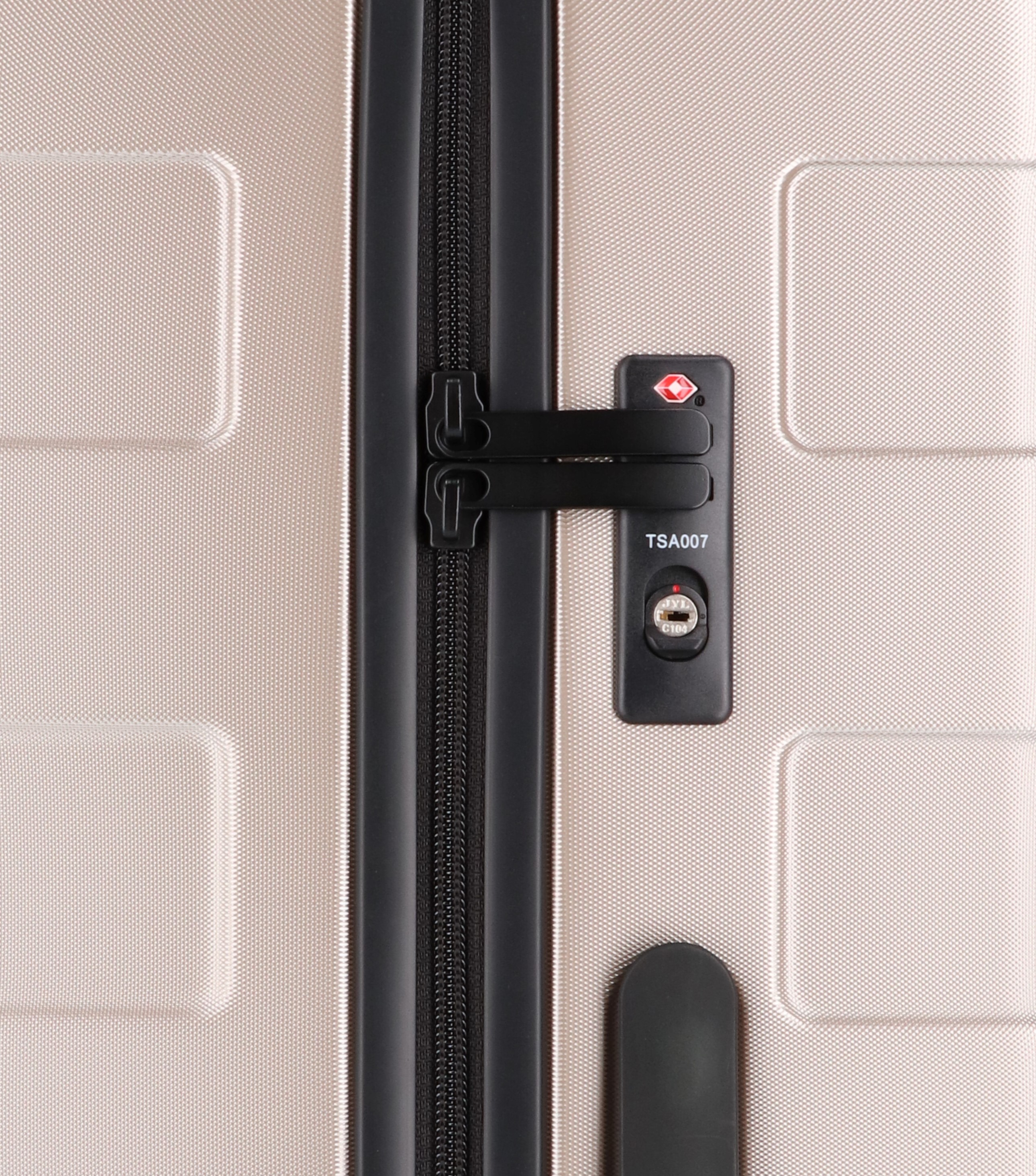 無印 キャリーバーの高さを自由に調節できるハードキャリー