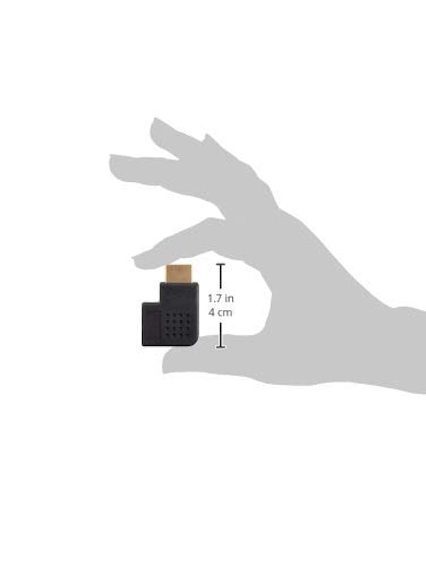 HDMI L字型アダプタ 左向き 4