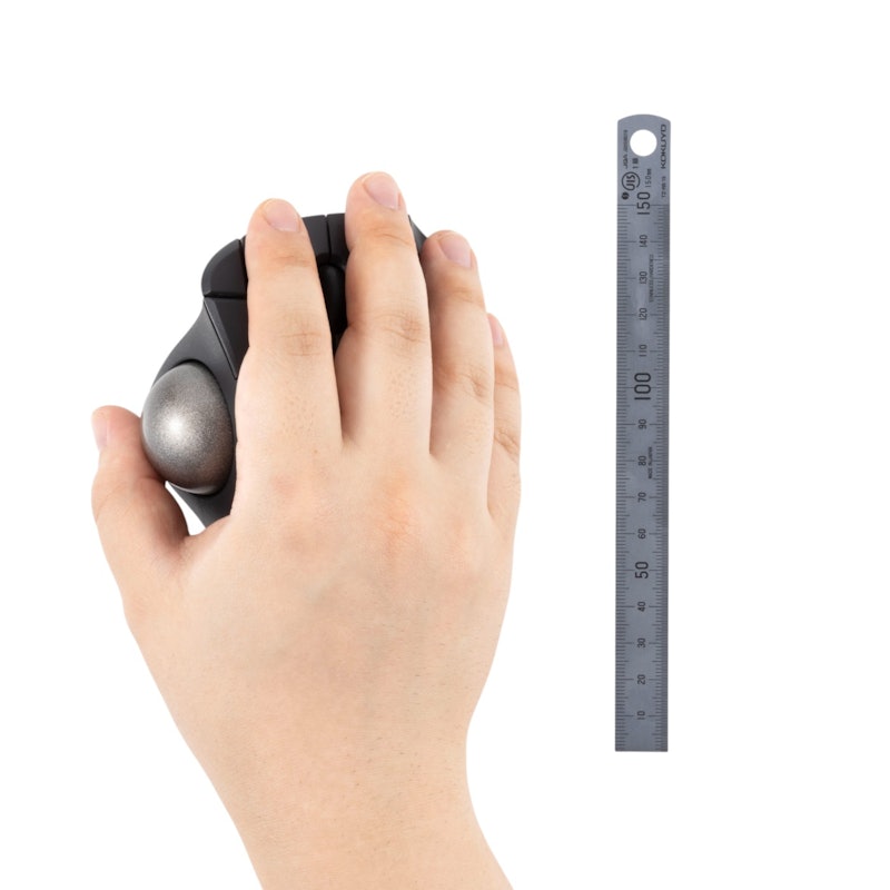Bluetooth5.0トラックボール "IST"5ボタン 人工ルビーモデル 8