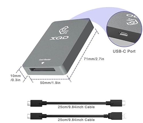 XQD/CFexpressタイプBカードリーダー 6