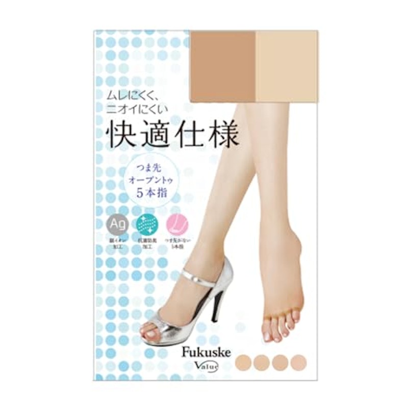 快適仕様 パンティストッキング 5本指 つま先オープンタイプ
