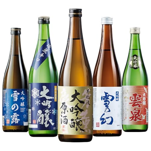 越乃五蔵大吟醸飲みくらべ５本組 1