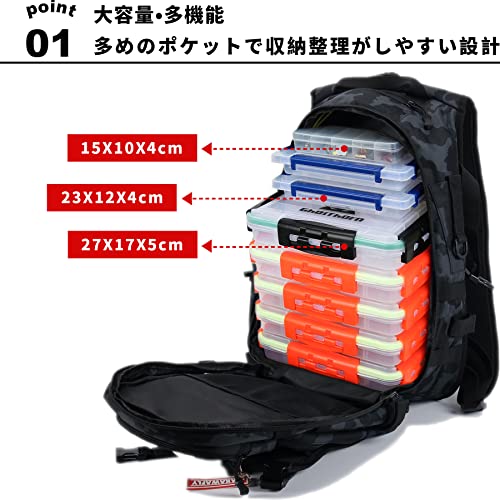 釣り用リュックのおすすめ人気ランキング【2024年】 | マイベスト