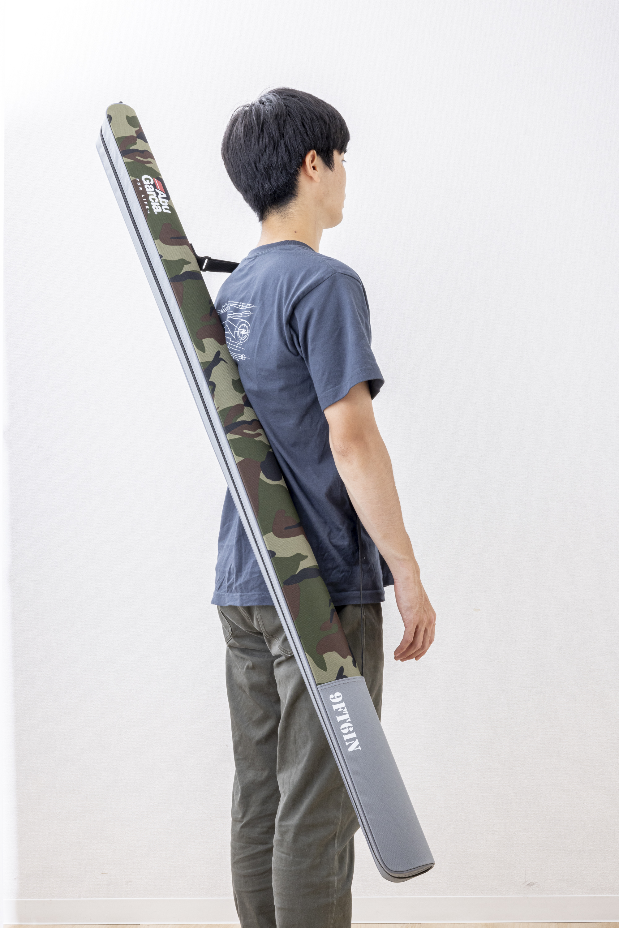 セミハードロッドケース2 WOODLAND CAMO 9FT6IN 7
