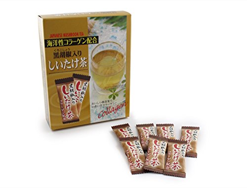 海洋性コラーゲン配合 黒胡椒入り しいたけ茶 2