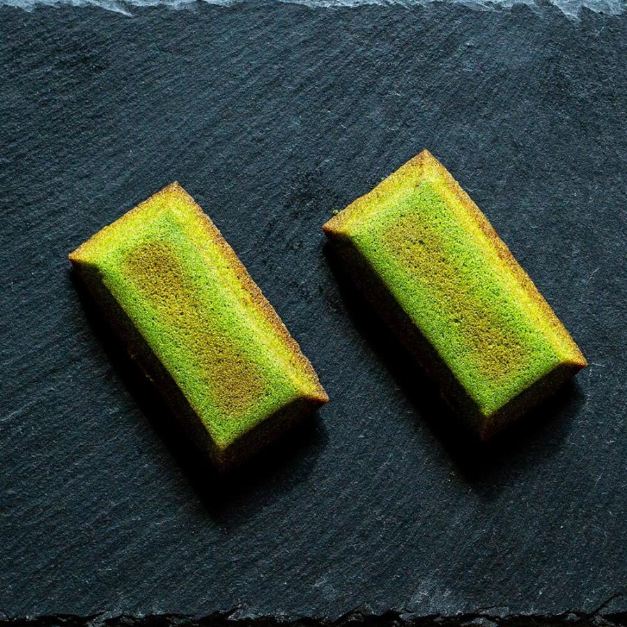 自家挽きアーモンドの抹茶フィナンシェ 2