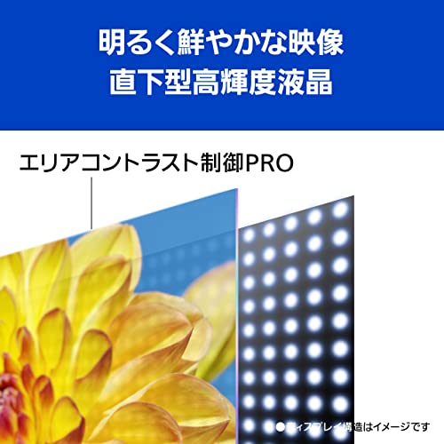 65V型 4Kダブルチューナー内蔵 液晶テレビ 3
