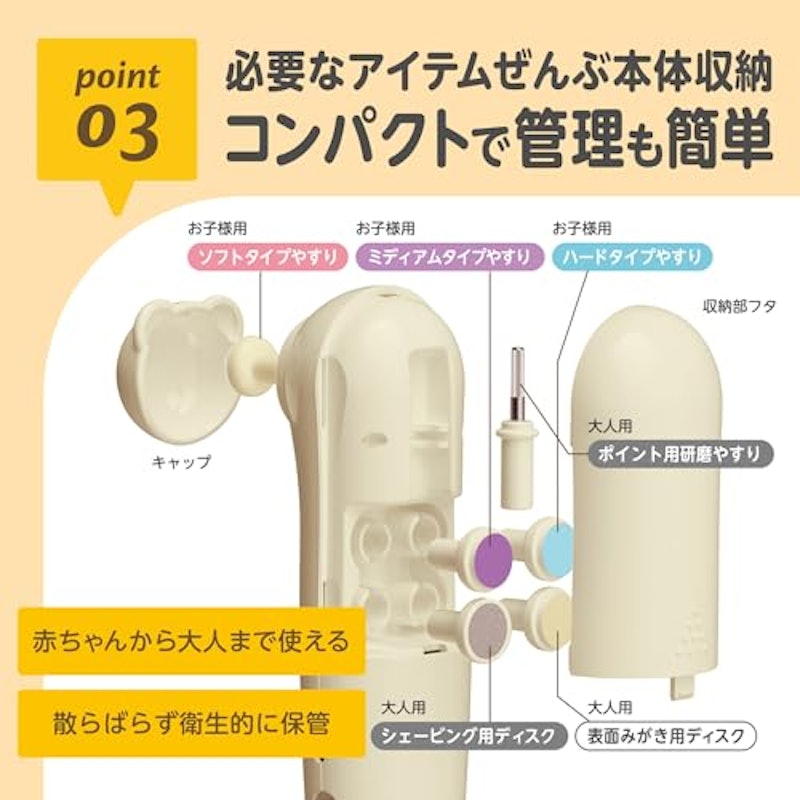 2wayネイルケアセット 5