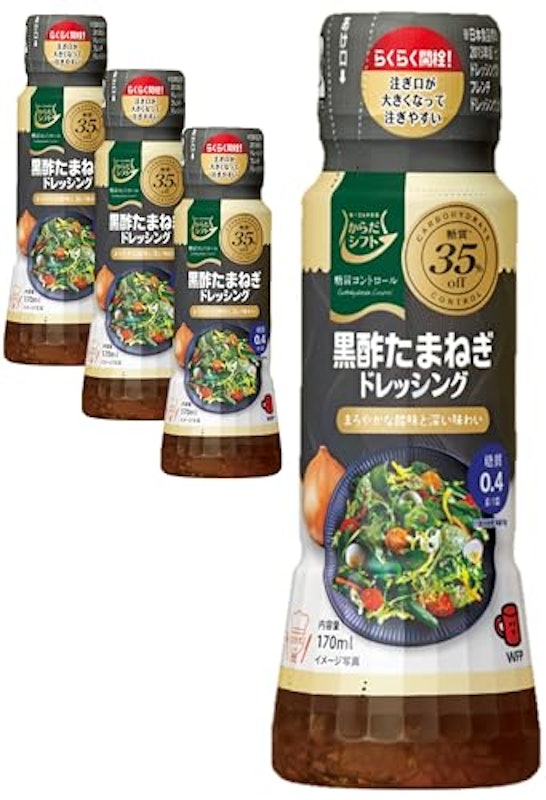 糖質コントロール 黒酢たまねぎドレッシング 1