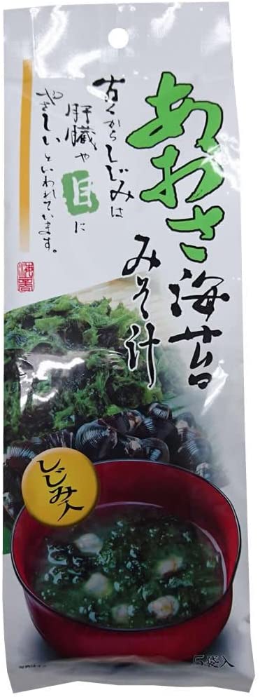 あおさ海苔みそ汁 1