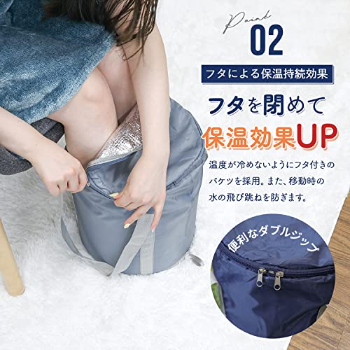 折りたたみ携帯バケツ 3