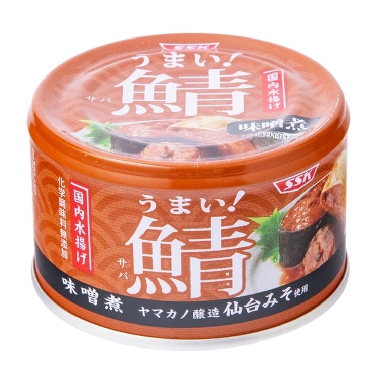 毎日続々入荷 SSKサバ缶 さば味噌煮 非常食 魚 保存食 agapeeurope.org