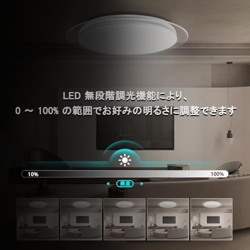 LED 音楽シーリングライト 3