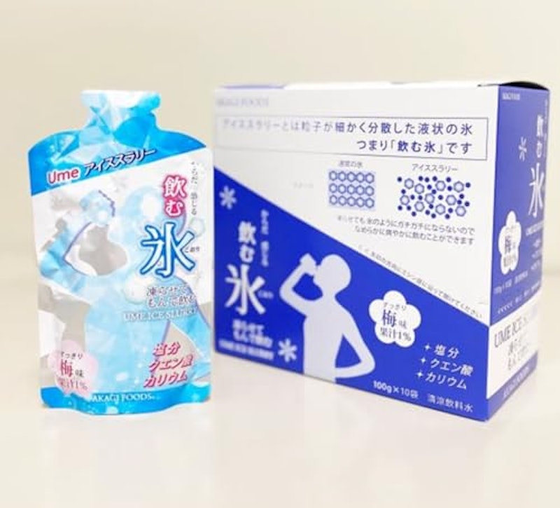 飲む氷 Ume アイススラリー 2