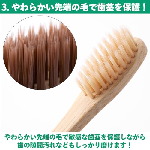 竹製歯ブラシ 4